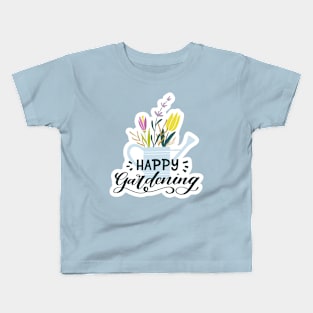 Happy Gardening Kids T-Shirt